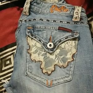 Miss me jeans  very rare orange miss me